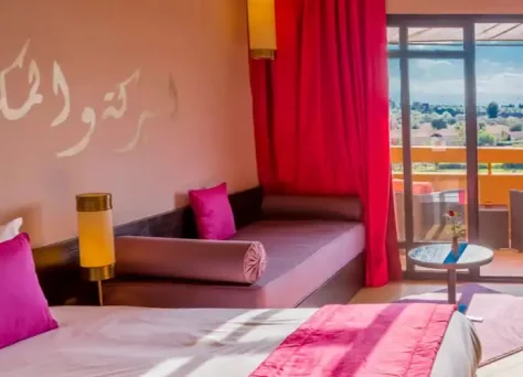 Aqua Mirage Marrakech : chambre jusqu'à 4 personnes