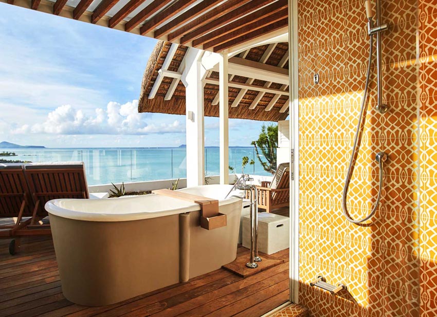 Salle de bain du Lux Grand Gaube