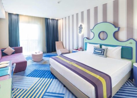 The Land Of Legends Kingdom Hotel Serik : chambre jusqu'à 4 personnes